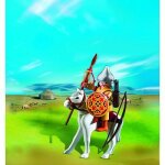 Playmobil oeufs de p�ques 4926 - guerrier mongol et cheval