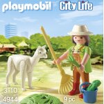 Playmobil 4944 - soigneur avec b�b� alpaga