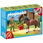 Playmobil 5108 - cheval et palefrenière Playmobil 5108 - cheval et palefrenière