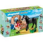 Playmobil 5519 - cheval frison et ecuyere 0115
