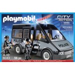 Playmobil 6043 - fourgon de police avec sirène et gyropha Playmobil 6043 - fourgon de police avec sirène et gyropha