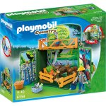 Playmobil 6158 - coffre  enclos des animaux de la for�t avec soigneur