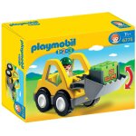 Playmobil 6775 - excavatrice et ouvrier 1. 2. 3