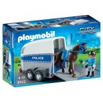 Playmobil 6922 - polici�re avec cheval et remorque