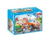 Playmobil 70049 - ambulance et secouristes