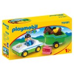 Playmobil 70181 - cavali�re voiture remorqu