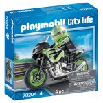 Playmobil 70204 - pilote et moto