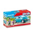 Playmobil 70285 - papa avec enfant et voiture cabriolet
