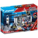 Playmobil 70338 - quartier gnral transportable des policiers d'lite