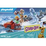 Playmobil 70706 - scooby - doo avec spectre des neiges