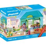 Playmobil divers 71807 - boutique de fleuriste et salon de th� - promo pack