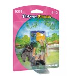 Playmobil 9074 - soigneuse avec b�b� gorille