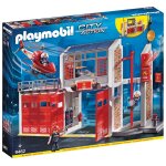 Playmobil 9462 - caserne de pompiers avec hlicoptre
