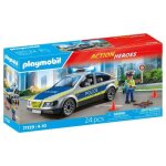 Playmobil action heroes 71729 - voiture de police avec sirne et gyrophare