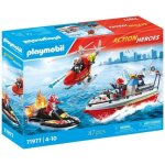 Playmobil - action heroes 71977 intervention des pompiers