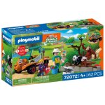 Playmobil animaux et amis 72072 - zoo : v�hicule pour soigneurs animaliers