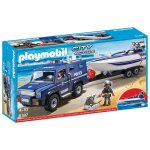 Playmobil city action 5187 - fourgon et vedette de police