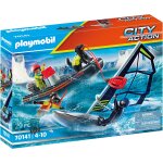 Playmobil city action 70141 - vedette de sauveteurs et planchiste