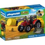 Playmobil country 72305 - tracteur avec des balles de foin