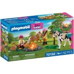 Playmobil i love horses / j'adore les chevaux 72132 - randonn�e �questre avec feu de camp