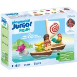 Playmobil junior 71459 - vaiana et bateau  voile