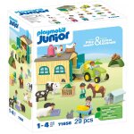 Playmobil junior 71656 - ferme avec tracteur et animaux