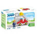 Playmobil junior 71683 - camion de pompiers a echelle