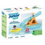 Playmobil junior 71687 - �le de bain avec toboggan aquatique