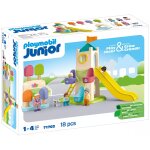 Playmobil junior 71703 - aire de jeux avec toboggan gant