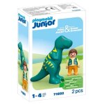 Playmobil junior 71892 - garon et dinosaure