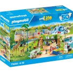Playmobil my life 71600 - parc animalier avec visiteurs (sp�cial 50 ans)