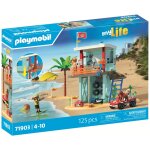 Playmobil my life 71903 - tour de sauvetage avec buggy de plage