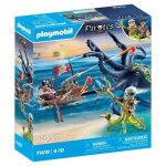 Playmobil pirates 71419 - pirate avec pieuvre gante