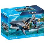 Playmobil pirates 71793 - pirate et requin avec m�choire articul�e