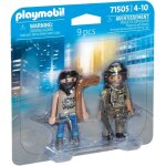 Playmobil policiers 71505 - duo pack policier et bandit Playmobil policiers 71505 - duo pack policier et bandit
