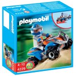 Playmobil sports et action 4229 - quad de course bleu Playmobil sports et action 4229 - quad de course bleu