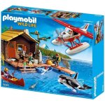 Playmobil wild life 5039 - cabane du p�cheur avec hydravion et orque