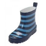 Playshoes botte en caoutchouc ringel 639 marine / bleu clair 23 (180365)