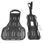 Plong�e sous - marine deux pi�ces panneau arri�re haute r�sistance harnais de ou veste bcd noir