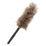 Plumeau a plumes vintage pour maison de poupe 1:12, outil de mnage miniature, accessoires pour maison ...