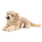 Plush - 15868 - peluche - golden retriever - goldy - 45 cm