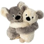 Plush premium - 1961 hugys koala papa (gris) + enfant (crème) avec coussin de grains amovible - bouillotte ... Plush premium - 1961 hugys koala papa (gris) + enfant (crème) avec coussin de grains amovible - bouillotte ...