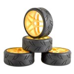 Pneus buggy avec roues, moyeu a entranement hexagonal de 17mm, 4 pices, pour voiture tout - terrain ...