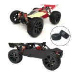 Pneus en caoutchouc durables pour wltoys, grande modification, pi�ces de rechange, bricolage, roues avant ...