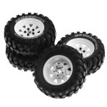 De pneus en caoutchouc de jante de roue beadlock en mtal de 93 mm de 1, 9 pouces pour voiture sur 1 ...
