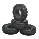 Pneus en caoutchouc pour voiture radiocommandée, 1. 9 pouces, 114mm, 4 pièces, accessoire de rechange ... Pneus en caoutchouc pour voiture radiocommandée, 1. 9 pouces, 114mm, 4 pièces, accessoire de rechange ...