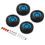 Pneus a gros pieds 1 / 14 pices, 4 pices, lger, durable, excellente fabrication, jante solide, bonne ...