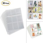 Pochettes pour cartes de jeu 9 poches, 30 pi�ces, 270 pages d&