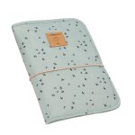 Pochette de change vert menthe