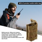 Pochette pour magazine de chasse en nylon 1000d, pochette tactique simple pour pistolet m4, pochette ... Pochette pour magazine de chasse en nylon 1000d, pochette tactique simple pour pistolet m4, pochette ...